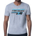 Футболка Carolina Panthers Starter Heather Gray Logo Push Graphic Футболка Carolina Panthers Starter Heather Gray Logo Push Graphic