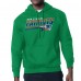 New England Patriots Starter Kelly Green Logo Push Graphic Hoodie