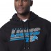 Толстовка Detroit Lions Starter Black Logo Push Graphic