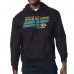 Jacksonville Jaguars Starter Black Logo Push Graphic Hoodie