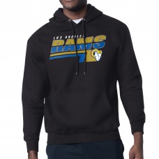 Los Angeles Rams Starter Logo Push Graphic Hoodie - Black Los Angeles Rams Starter Logo Push Graphic Hoodie - Black