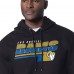 Los Angeles Rams Starter Logo Push Graphic Hoodie - Black