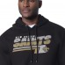 New Orleans Saints Starter Black Logo Push Graphic Hoodie