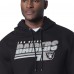 Las Vegas Raiders Starter Black Logo Push Graphic Hoodie
