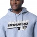 Las Vegas Raiders Starter Heather Gray Logo Push Graphic Hoodie