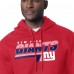 New York Giants Starter Red Logo Push Graphic Hoodie