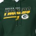 Толстовка Green Bay Packers Starter Green Logo Push Graphic