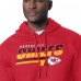 Kansas City Chiefs Starter Red Logo Push Graphic Hoodie