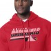 Arizona Cardinals Starter Cardinal Logo Push Graphic Hoodie
