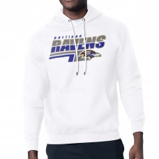 Толстовка Baltimore Ravens Starter White Logo Push Graphic