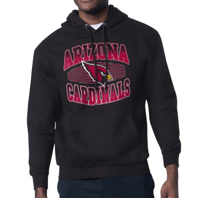 Arizona Cardinals Starter Black Team Grit Graphic Hoodie