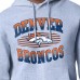Толстовка Denver Broncos Starter Heather Gray Team Grit Graphic
