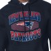 New England Patriots Starter Navy Team Grit Graphic Hoodie