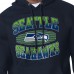 Seattle Seahawks Starter College Navy Team Grit Graphic Hoodie