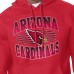 Arizona Cardinals Starter Cardinal Team Grit Graphic Hoodie