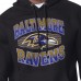 Толстовка Baltimore Ravens Starter Black Team Grit Graphic