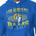 Los Angeles Rams Starter Royal Team Grit Graphic Hoodie