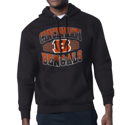 Cincinnati Bengals Starter Black Team Grit Graphic Hoodie