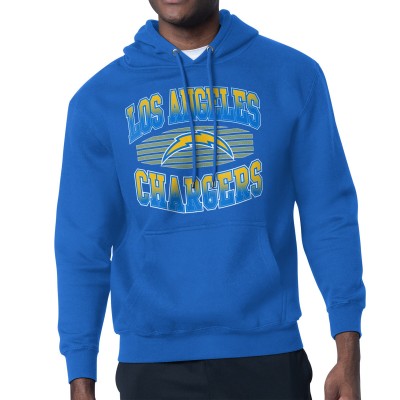 Los Angeles Chargers Starter Royal Team Grit Graphic Hoodie