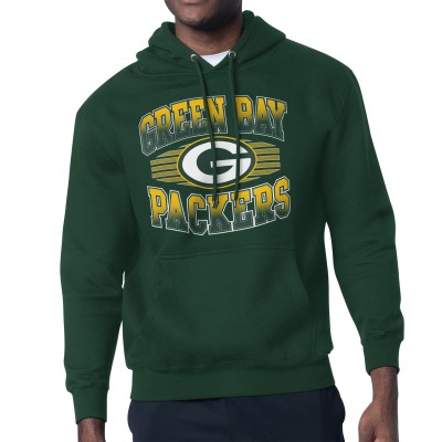 Толстовка Green Bay Packers Starter Green Team Grit Graphic