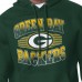 Толстовка Green Bay Packers Starter Green Team Grit Graphic