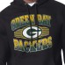 Толстовка Green Bay Packers Starter Black Team Grit Graphic