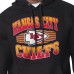 Kansas City Chiefs Starter Black Team Grit Graphic Hoodie