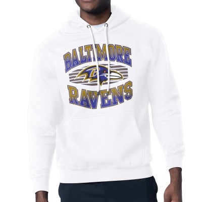 Толстовка Baltimore Ravens Starter White Team Grit Graphic