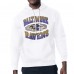 Толстовка Baltimore Ravens Starter White Team Grit Graphic