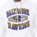 Толстовка Baltimore Ravens Starter White Team Grit Graphic