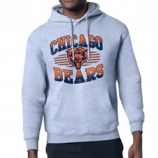 Толстовка Chicago Bears Starter Heather Gray Team Grit Graphic