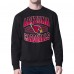 Arizona Cardinals Starter Black Team Grit Graphic Fleece Pullover Sweatshirt