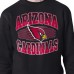 Arizona Cardinals Starter Black Team Grit Graphic Fleece Pullover Sweatshirt