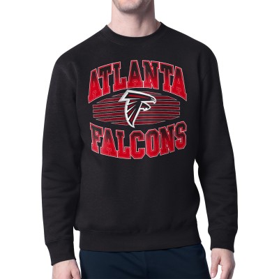 Кофта Atlanta Falcons Starter Black Team Grit Graphic Fleece
