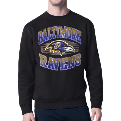 Кофта Baltimore Ravens Starter Black Team Grit Graphic Fleece