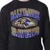 Кофта Baltimore Ravens Starter Black Team Grit Graphic Fleece
