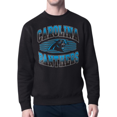Кофта Carolina Panthers Starter Black Team Grit Graphic Fleece