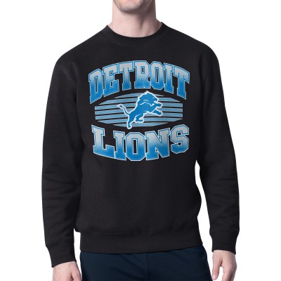 Кофта Detroit Lions Starter Black Team Grit Graphic Fleece