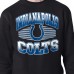 Indianapolis Colts Starter Black Team Grit Graphic Fleece Pullover Sweatshirt