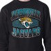 Jacksonville Jaguars Starter Black Team Grit Graphic Fleece Pullover Sweatshirt