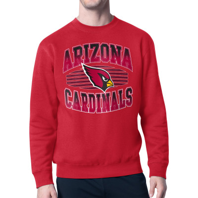 Свитшот Arizona Cardinals Starter Cardinal Team Grit Graphic Fleece Pullover