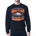 Кофта Denver Broncos Starter Navy Team Grit Graphic Fleece