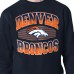 Кофта Denver Broncos Starter Navy Team Grit Graphic Fleece
