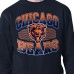 Кофта Chicago Bears Starter Navy Team Grit Graphic Fleece