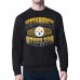 Кофта Pittsburgh Steelers Starter Black Team Grit Graphic Fleece