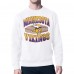 Minnesota Vikings Starter White Team Grit Graphic Fleece Pullover Sweatshirt Minnesota Vikings Starter White Team Grit Graphic Fleece Pullover Sweatshirt