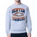 Кофта Denver Broncos Starter Heather Gray Team Grit Graphic Fleece