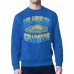 Los Angeles Chargers Starter Royal Team Grit Graphic Fleece Pullover Sweatshirt