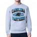 Кофта Carolina Panthers Starter Heather Gray Team Grit Graphic Fleece