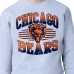 Кофта Chicago Bears Starter Heather Gray Team Grit Graphic Fleece